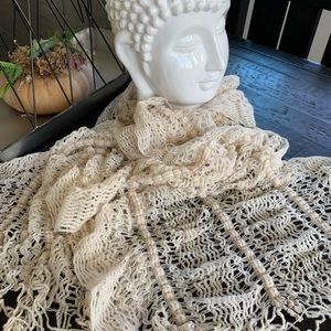 Lacy Look Woven Scarf